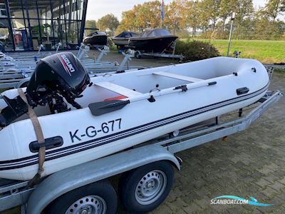 Trend Inflatable Rubberboot 430 Alu Gummibåd / Rib 2022, med Suzuki Outboard motor, Holland