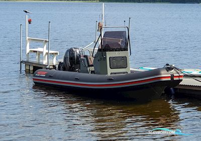 Valiant Med 630 Black Carbon Gummibåd / Rib 2019, med Mercury F150 XL motor, Finland