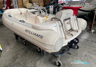 Williams 285 Turbojet Gummibåd / Rib 2011, med Weber Mpe750 motor, Danmark