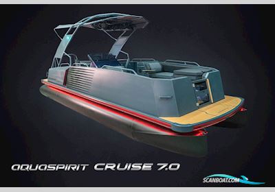 Aqua Spirit 7.0 Cruise - 50 HK Yamaha/Udstyr Gummibåt / Rib 2024, med Yamaha F50Hetl motor, Danmark
