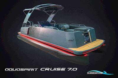 Aqua Spirit 7.0 Cruise - Genesis - 130 HK Yamaha Gummibåt / Rib 2024, med Yamaha F130 motor, Danmark