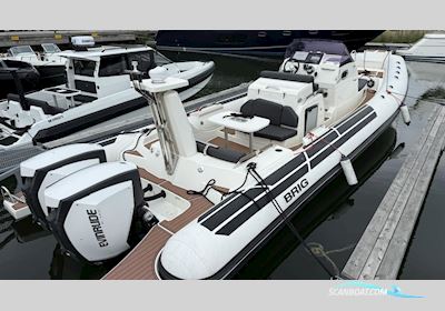 Brig Eagle 10 Gummibåt / Rib 2018, med 2x Evinrude 300 G2 motor, Sverige