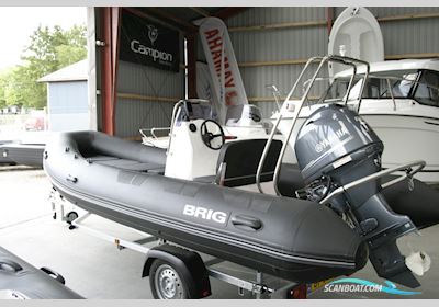 Brig F500L Falcon Rider Gummibåt / Rib 2024, med Yamaha F50Hetl motor, Danmark