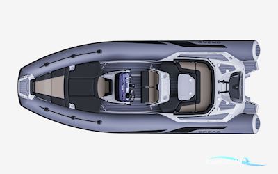Grand G680 NEW MODEL Gummibåt / Rib 2026, Danmark