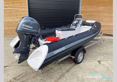 Grand S470 Sport Med 50 HK Yamaha Gummibåt / Rib 2019, med Yamaha motor, Danmark