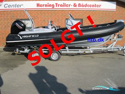 Highfield 650 Sport m/Mercury F150 hk XL EFI 4-takt - SOLGT ! Gummibåt / Rib 2025, Danmark
