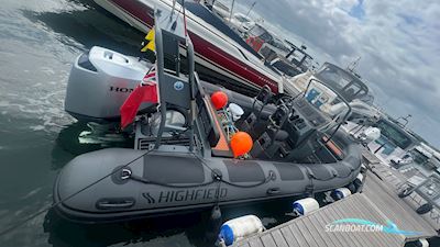 Highfield 660 Patrol Gummibåt / Rib 2023, med Honda motor, England