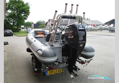 Highfield CL380DL m/Mercury F60 hk Efi 4-Takt og Brenderup Trailer Gummibåt / Rib 2024, med Mercury motor, Danmark