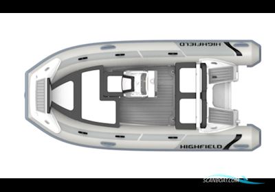 Highfield Sport 420 Gummibåt / Rib 2024, Danmark