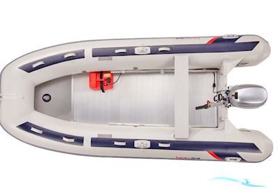 Honwawe T40 AE3, Aludørk, 395cm Gummibåt / Rib 2024, Danmark