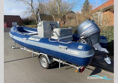 JokerBoat Coaster RIB 470 Gummibåt / Rib 2009, med Yamaha motor, Danmark