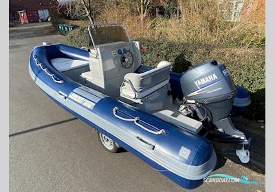 JokerBoat Coaster RIB 470 Gummibåt / Rib 2009, med Yamaha motor, Danmark