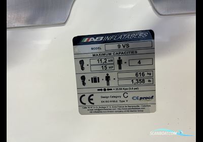 Navigo 9 VS - Light Grey Hypalon Gummibåt / Rib 2023, Danmark