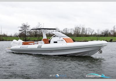Pirelli 30 DEMO 2023 - SPECIAL OFFER! Gummibåt / Rib 2023, med Mercury Marine, is een toonaangevende naam in de maritieme industrie, bekend om betrouwbare buitenboordmotoren en scheepsaandrijfsystemen. Met een st motor, Holland