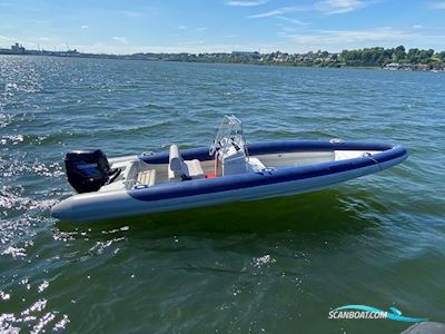 Rib 702 Med 115 hk Tohatzu Gummibåt / Rib 2006, med Tohatsu motor, Danmark