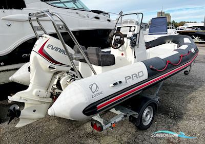 Zodiac 550 Pro Special Edition Gummibåt / Rib 2014, med Evinrude 75hk, uppgraderad med mjukvara till 90hk motor, Sverige