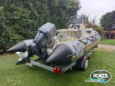 Zodiac Open Pro 550 + Remorque Gummibåt / Rib 2014, med Yamaha motor, Frankrike