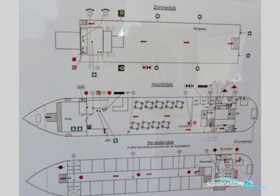 Accommodatie / Hotelschip met UBC Hausboot / Flussboot 1902, mit Mercedes Benz<br />OM423 motor, Niederlande