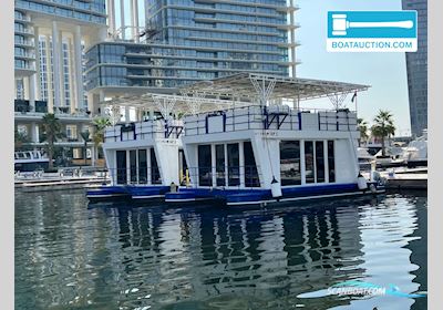 Catamaran-Style Huisboot Hausboot / Flussboot 2023, mit Honda motor, Arab. Emirats
