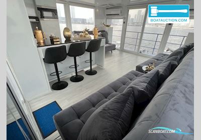 Catamaran-Style Huisboot Hausboot / Flussboot 2023, mit Honda motor, Arab. Emirats