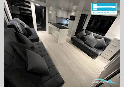 Catamaran-Style Huisboot Hausboot / Flussboot 2023, mit Honda motor, Arab. Emirats