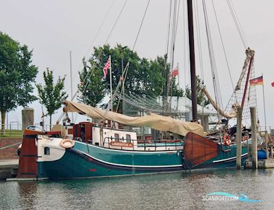Groninger Zeiltjalk 23.15 Hausboot / Flussboot 1896, mit John Deere<br />6068 TFM75 motor, Niederlande
