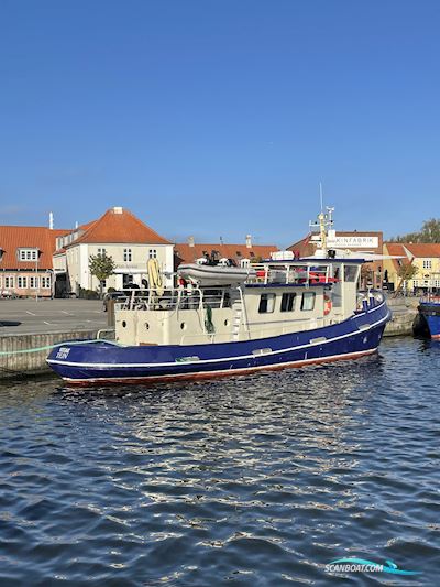 Hollandsk Slæbebåd Hausboot / Flussboot 1957, mit Daf motor, Dänemark