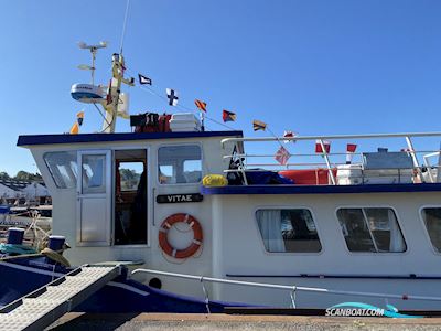 Hollandsk Slæbebåd Hausboot / Flussboot 1957, mit Daf motor, Dänemark