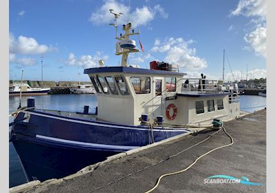 Hollandsk Slæbebåd Hausboot / Flussboot 1957, mit Daf motor, Dänemark