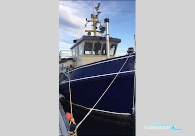 Hollandsk slæbebåd Hausboot / Flussboot 1957, mit DAF motor, Dänemark