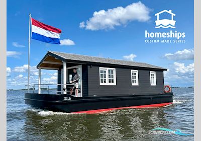 Homeship Vaarchalet 1250D Luxe Houseboat Hausboot / Flussboot 2023, mit Vetus Diesel motor, Niederlande