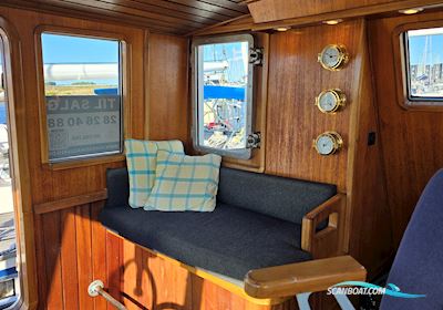 Husbåd / Sommerhus / Lystbåd Hausboot / Flussboot 1960, mit Mercedes motor, Dänemark