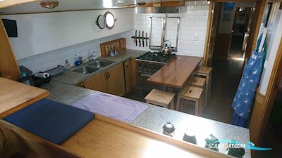 Klipperaak Charter, Woonschip Hausboot / Flussboot 1910, mit Daf motor, Niederlande