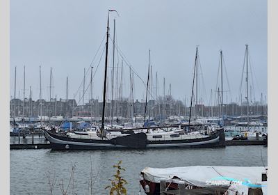 Klipperaak Woonschip Hausboot / Flussboot 1917, mit Perkins motor, Niederlande