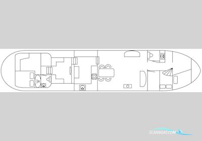 Luxe Motor 23.09 Met Cbb Hausboot / Flussboot 1913, mit Doosan<br />PU066 motor, Niederlande