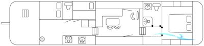 MOTORTJALK 16.59 Hausboot / Flussboot 1907, mit Bussing motor, Niederlande