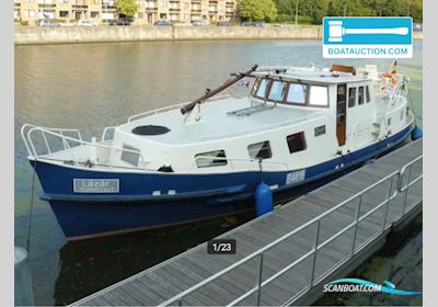 Motorboot 1500 Hausboot / Flussboot 1947, mit Deutz motor, Belgien