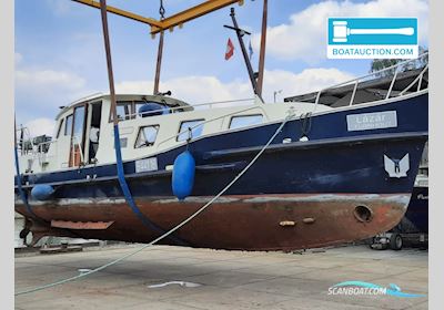 Motorboot 1500 Hausboot / Flussboot 1947, mit Deutz motor, Belgien