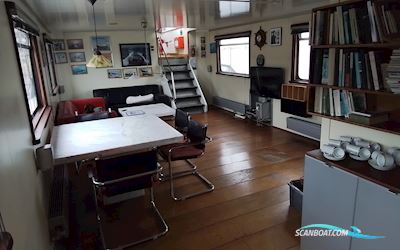 Prachtig gekeurd woonschip met rondom zicht! Hausboot / Flussboot 1926, mit DAF motor, Niederlande