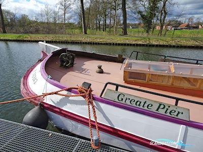 Skutsje 17.08 Hausboot / Flussboot 1906, mit Thornycroft motor, Niederlande