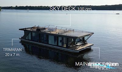 Solaryacht Plaue Hby 140 Hausboot / Flussboot 2023, mit Yamaha Motor Company motor, Deutschland