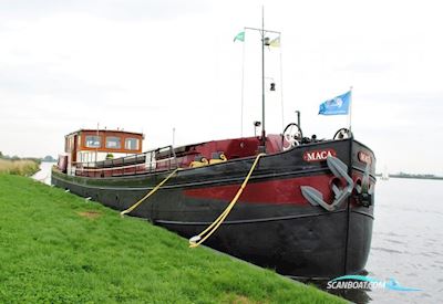 Spits, Woonschip 30 M Hausboot / Flussboot 1937, mit Caterpillar motor, Niederlande