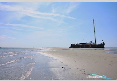 Tjalk Groninger Woon-Zeiltjalk Hausboot / Flussboot 1905, mit Perkins motor, Niederlande