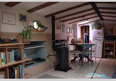 Tjalk Groninger Woon-Zeiltjalk Hausboot / Flussboot 1905, mit Perkins motor, Niederlande