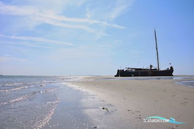Tjalk Groninger Woon-Zeiltjalk Hausboot / Flussboot 1905, mit Volvo Penta motor, Niederlande