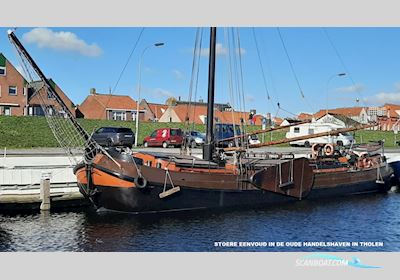 Tjalk Woon-Charter Tjalk Hausboot / Flussboot 1905, mit Gardner motor, Niederlande