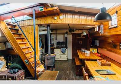 Tjalk Woon-Charter Tjalk Hausboot / Flussboot 1905, mit Gardner motor, Niederlande