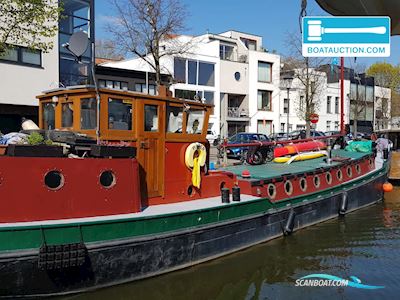 Woonboot 2025 Hausboot / Flussboot 1947, mit Bedford 300 S diesel motor, Belgien