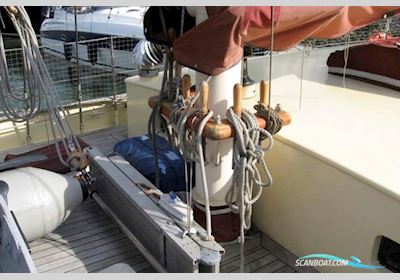 Bekebrede Zeilschoener 15.88 Huizen aan water 1998, met DAF<br />615 motor, The Netherlands