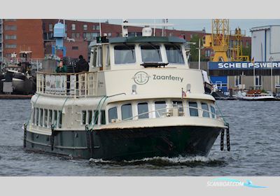 Dagpassagiersschip 152 Pers Huizen aan water 1966, met Scania Vabis<br />DN 11-40 motor, The Netherlands